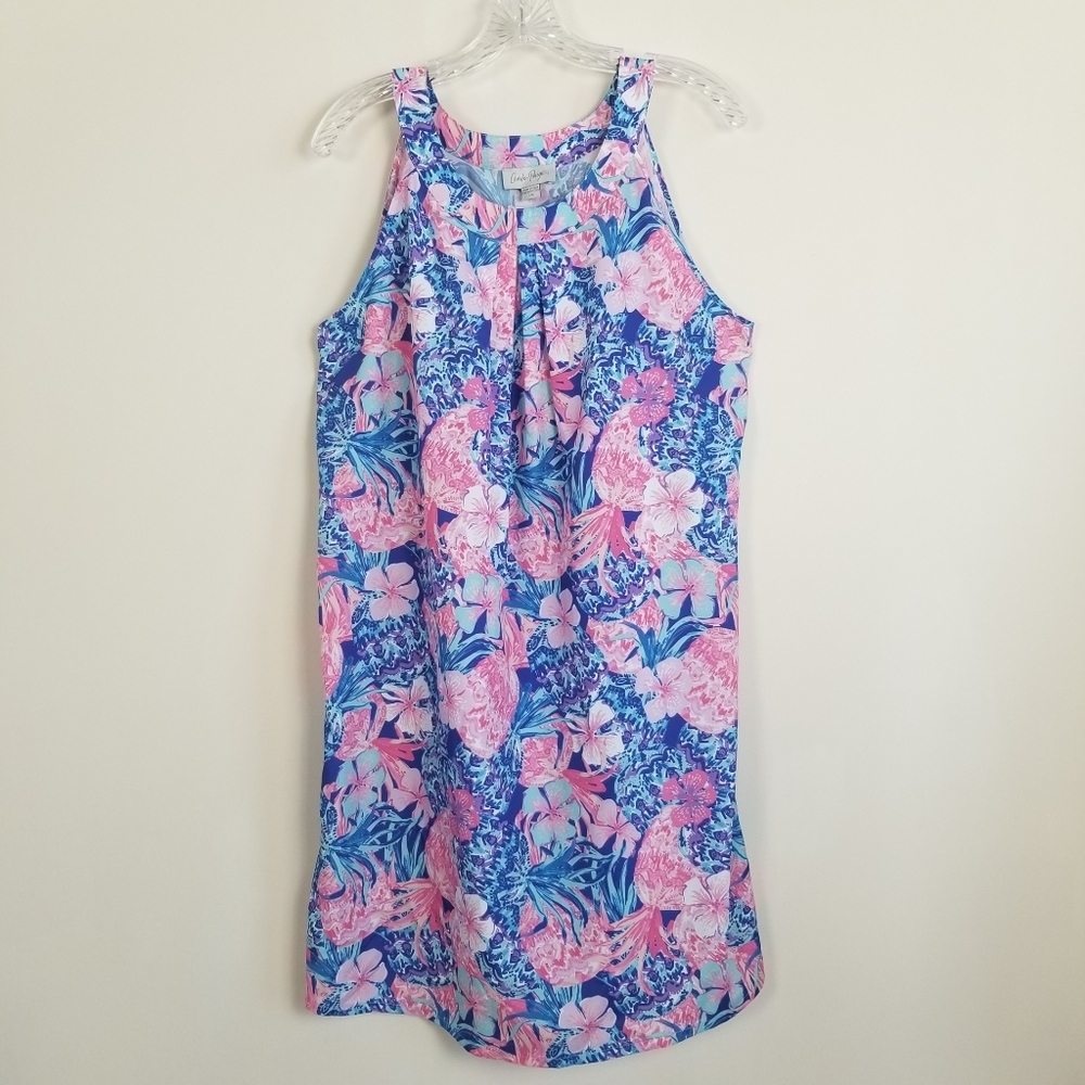 Charlie Paige Sleeveless Floral Dress Large